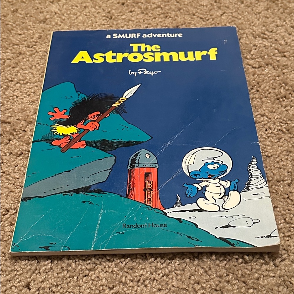 The Astrosmurf, A Smurf Adventure *Vintage* Comic Book